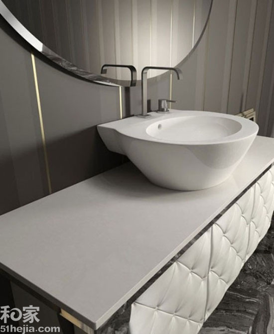 細節(jié)體現(xiàn)奢華 質(zhì)感衛(wèi)浴空間案例