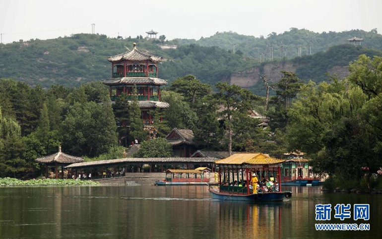 高清:河北承德避暑山莊旺季門票8月15日起上漲