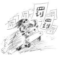 “最牛”女司機(jī) 一個(gè)月超速9次