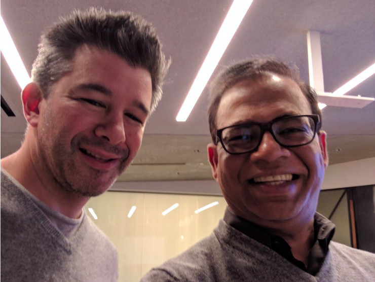 ����Uber��ϯ��(zh��)�й�Travis Kalanick�����ң�ǰ�ȸ������I(y��)��(w��)ؓ(f��)؟(z��)��Amit Signal